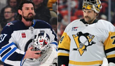 Hellebuyck’s unclear future not reason Jets signed Skinner, GM says