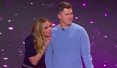 Scarlett Johansson's Sweet Support For Colin Jost At Golf Tourney (Where He Barely Missed Hole-In-One) Is Couples Goals