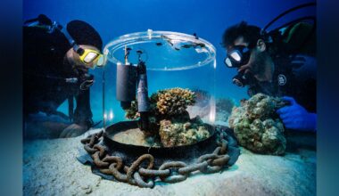 "Photography and film will help us to educate people” – Fascinating underwater shot captures Red Sea 'coral doctors' at work, winning a science photo award