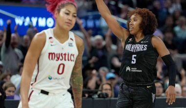 Valkyries 82, Mystics 90