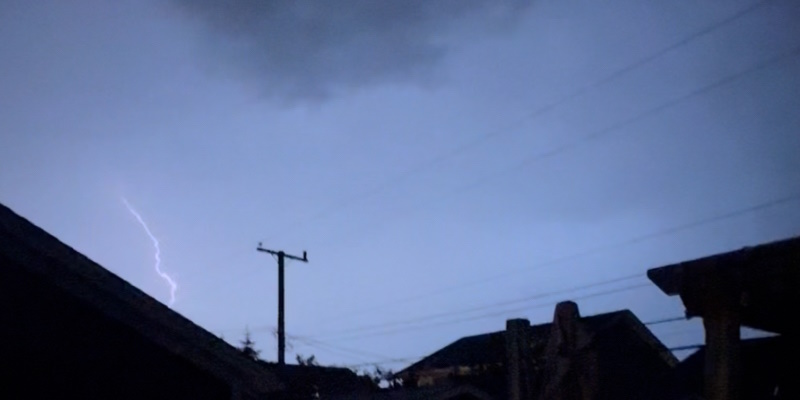 Heavy Thunderstorms Expected to Linger Across the Avalon Until Early Evening