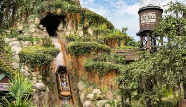 Tiana's Bayou Adventure exterior at Disneyland