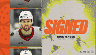 Ducks Sign Jensen to Two-Year Contract