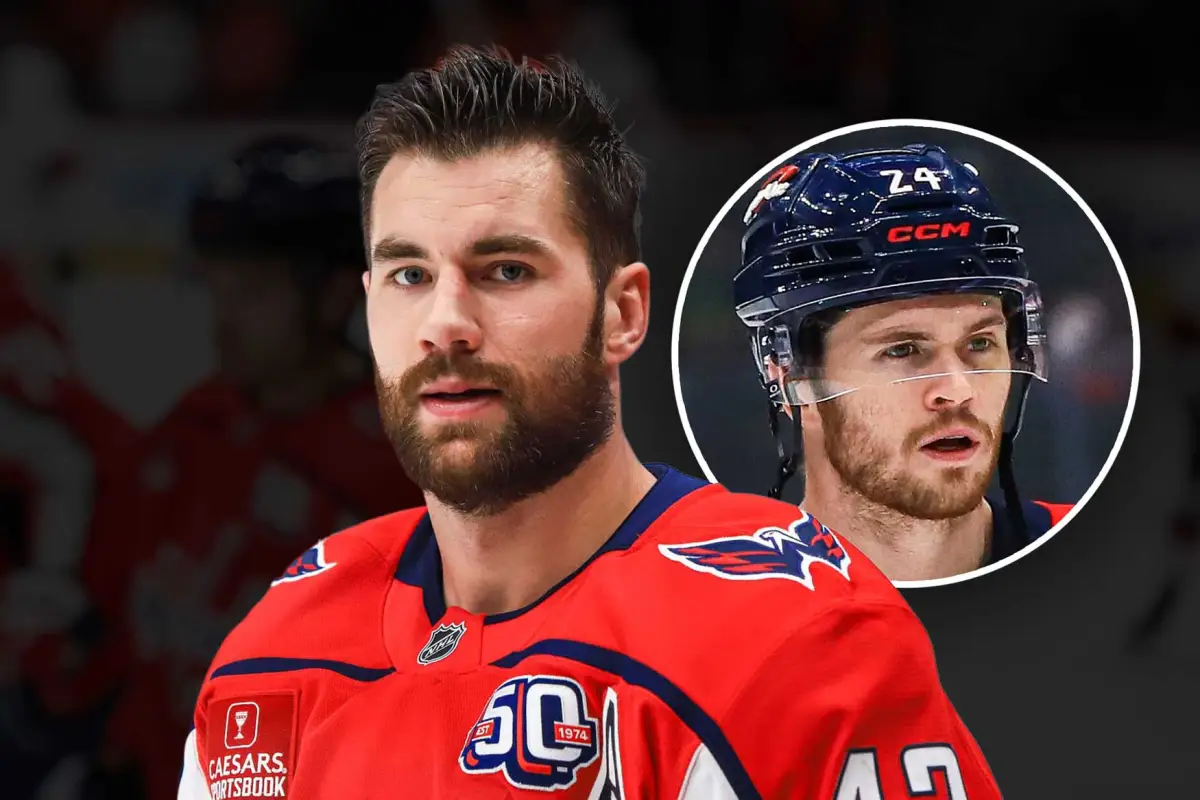 Connor McMichael recalls the angriest he’s ever seen Capitals’ Tom Wilson: ‘Even going into the intermission, he was still seeing red’