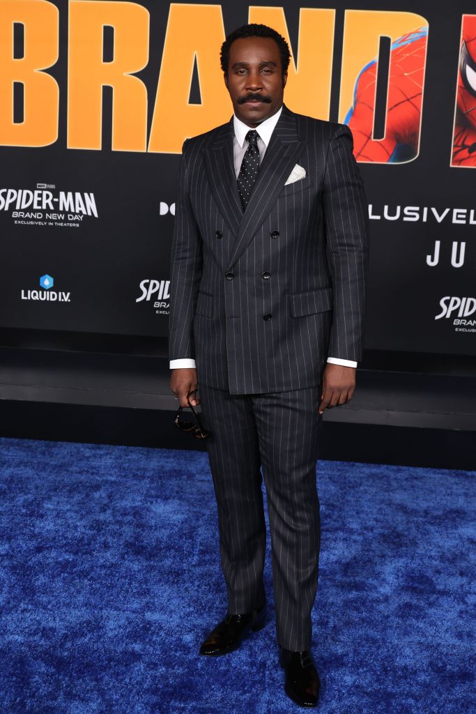 Tramell Tillman at the "Spider-Man: Brand New Day" premiere