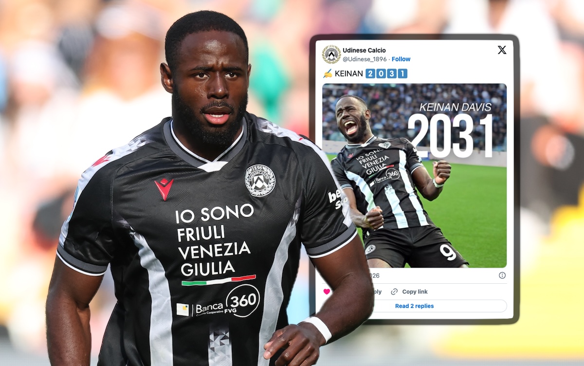 Keinan Davis of Udinese