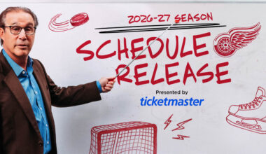 Red Wings release 2026-27 regular-season schedule