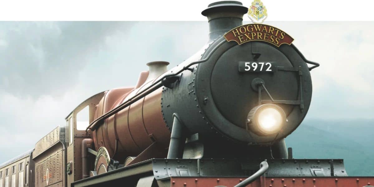Universal Orlando's Hogwarts Express train as part of Wizarding World of Harry Potter