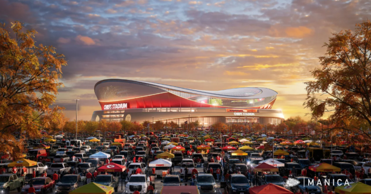 Chiefs release first renderings of $3B domed stadium in Kansas City, Kansas