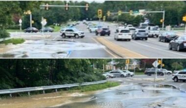 Broken water main closes stretch of Gaskins Road in Henrico