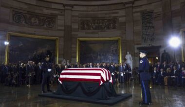Leaders pay final tributes to Lindsey Graham : NPR