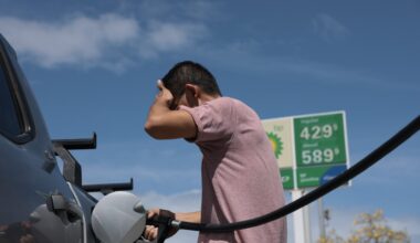 Gas prices are swinging. How to budget for volatility : NPR