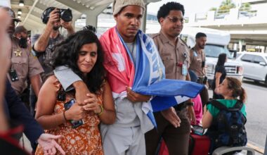 Cuban artist and dissident exiled from country after 5 years in prison arrives in US : NPR
