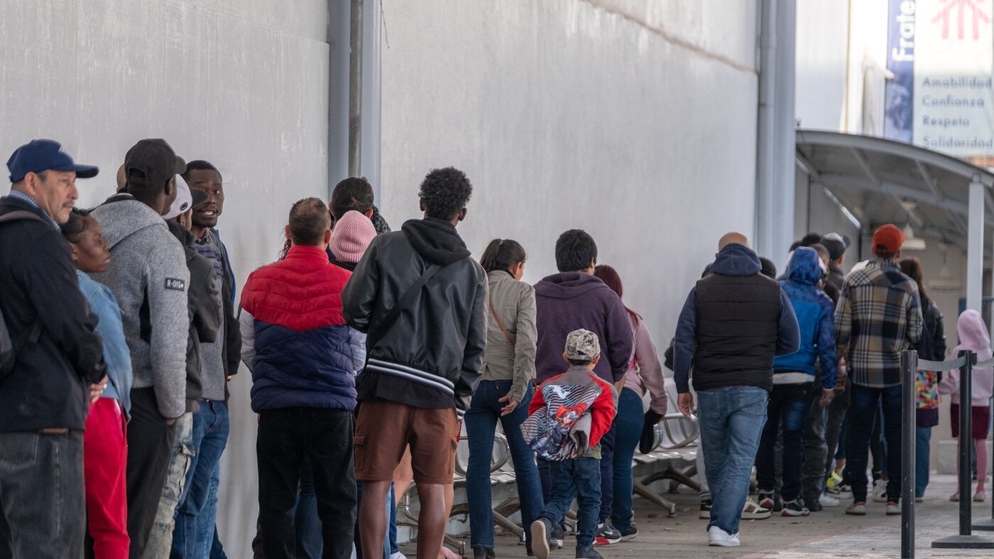U.S. asylum approvals hit two-decade low under Trump changes : NPR