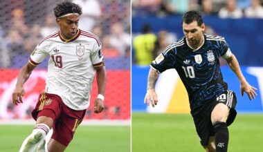 Argentina and Spain meet in the World Cup final : NPR