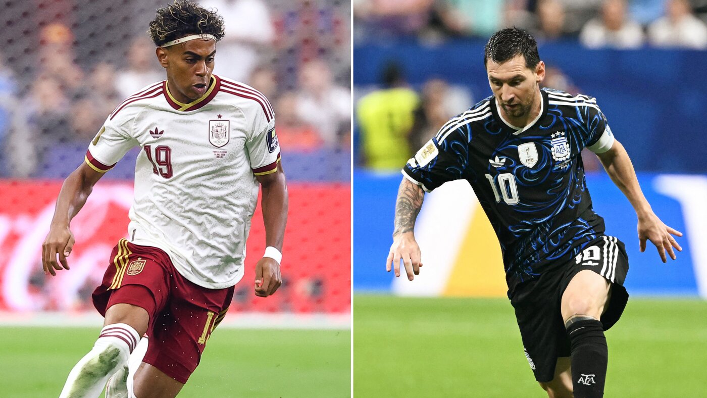 Argentina and Spain meet in the World Cup final : NPR