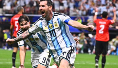 Lionel Messi leads Argentina to 3-2 victory over Egypt at World Cup