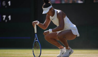 Naomi Osaka laments sore feet and 'getting old' after Wimbledon loss