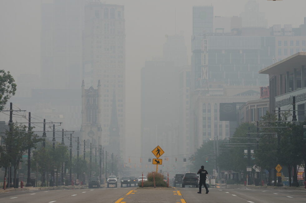 Canadian wildfire smoke blankets parts of US Midwest, Northeast