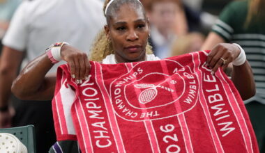 Serena Williams withdraws from doubles match with sister Venus at Wimbledon due to injury
