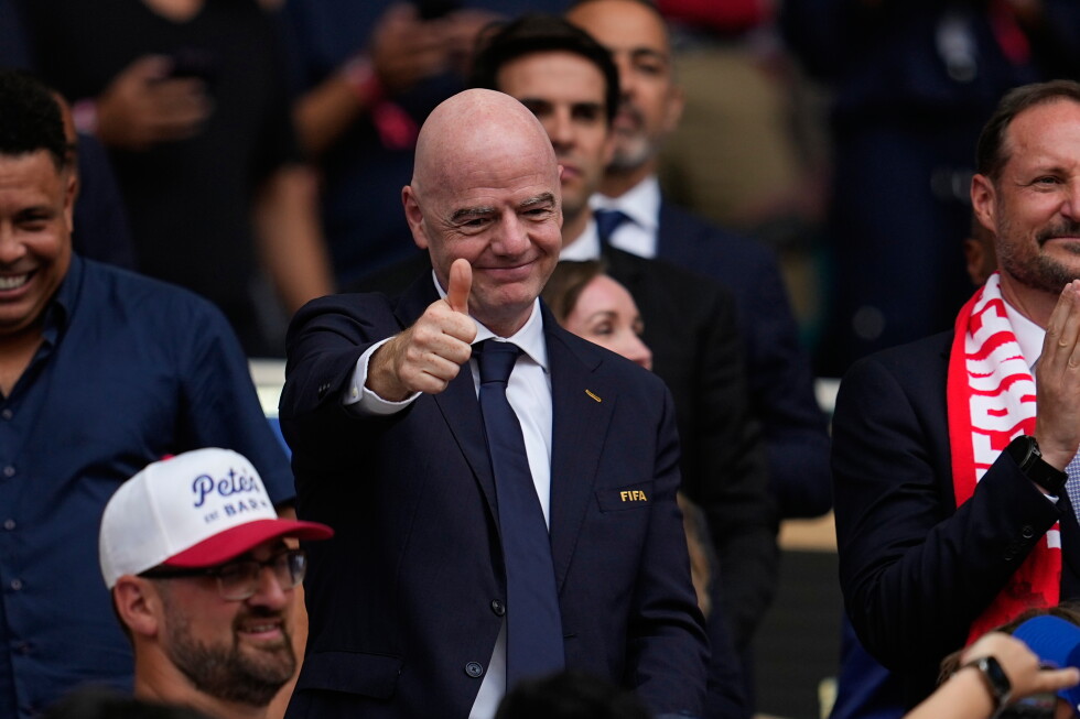 FIFA's Infantino flew at least 59K miles and 115 hours for the World Cup