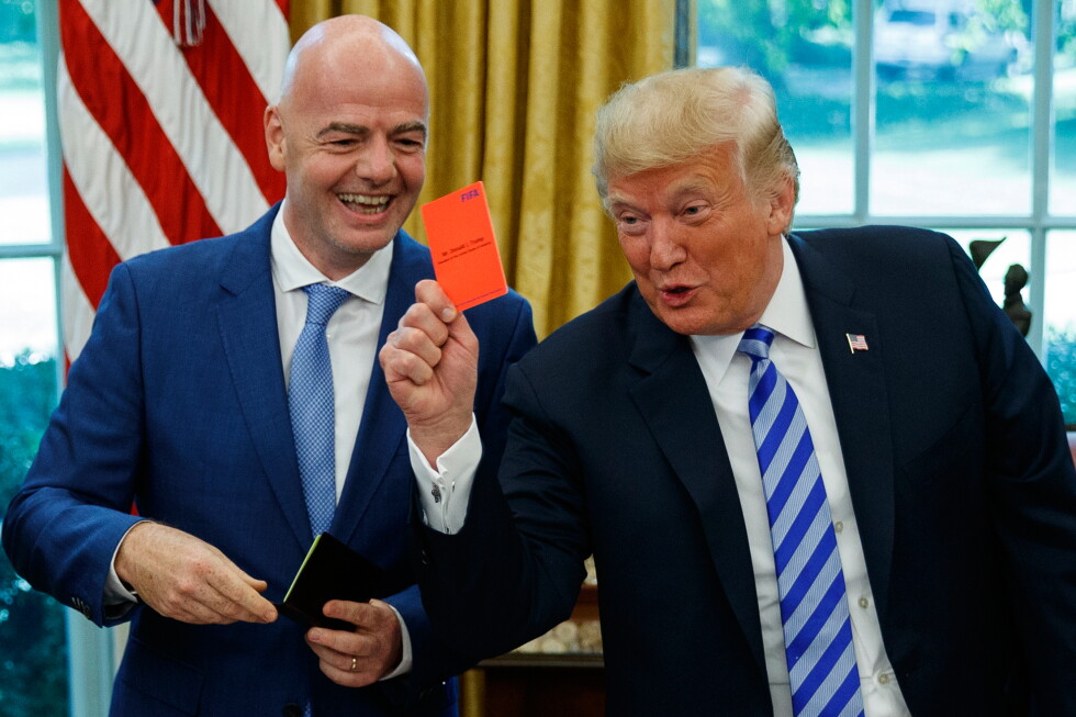 EU lawmakers want investigation of FIFA boss Gianni Infantino over contact with Trump