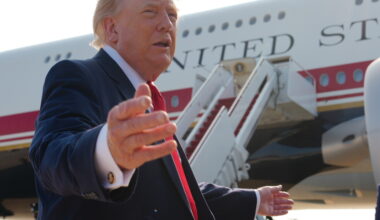 Trump visits Theodore Roosevelt Presidential Library in North Dakota