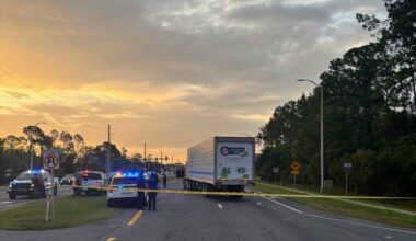 Man fleeing immigration officers in Florida is struck and killed by tractor trailer, police say