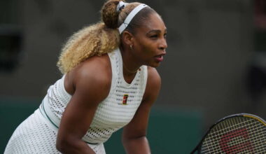 Serena Williams' coach tells AP nerves and a closed roof were factors in Wimbledon loss