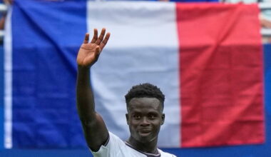 Saka scores 3, Mbappé scores 2 as England beats France 6-4 for third place