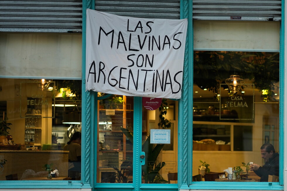 Argentina's Malvinas World Cup banner fuels merchandise boom