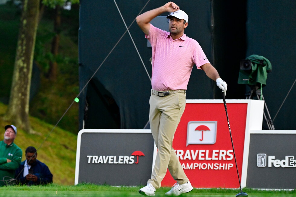 Scottie Scheffler headed for first missed cut in 4 years