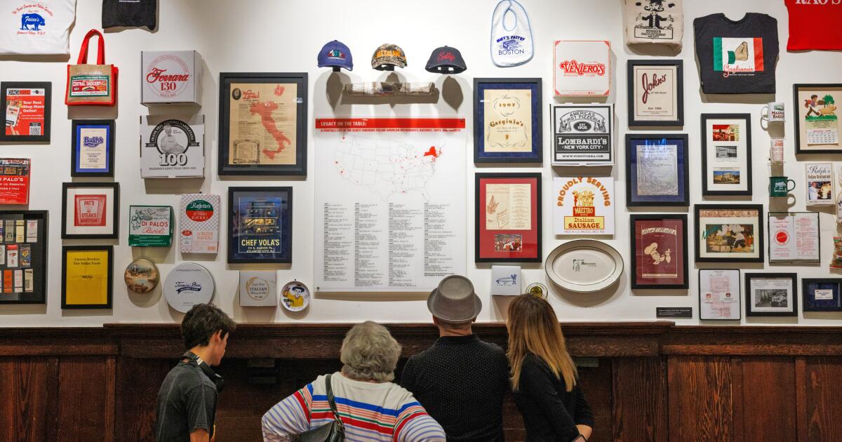 IAMLA's new exhibit 'Mangia!' tells the tale of Italian American cuisine