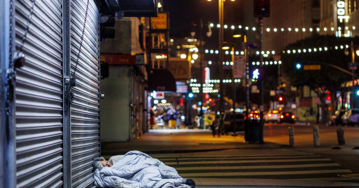Homelessness is up in L.A., dealing fresh setback to Mayor Karen Bass