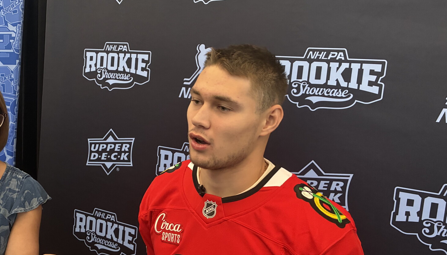 How Blackhawks rookie Roman Kantserov is preparing for the NHL: 'I can do this'