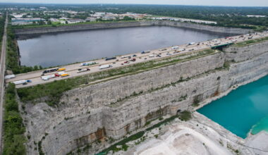 Deep Tunnel reservoir will take at least a month to drain