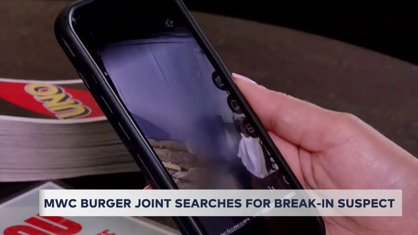 Midwest City restaurant owner hopes surveillance video helps identify break-in suspect