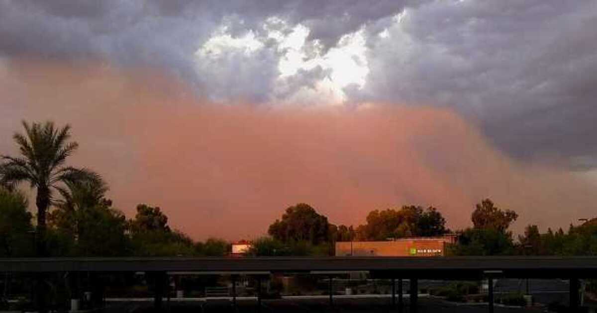 Phoenix Dust Storm Scale designed to measure severity of Valley haboobs