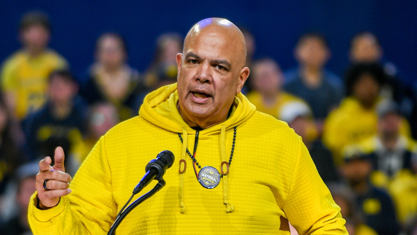 Michigan announces A.D. Warde Manuel will step down at end of calendar year