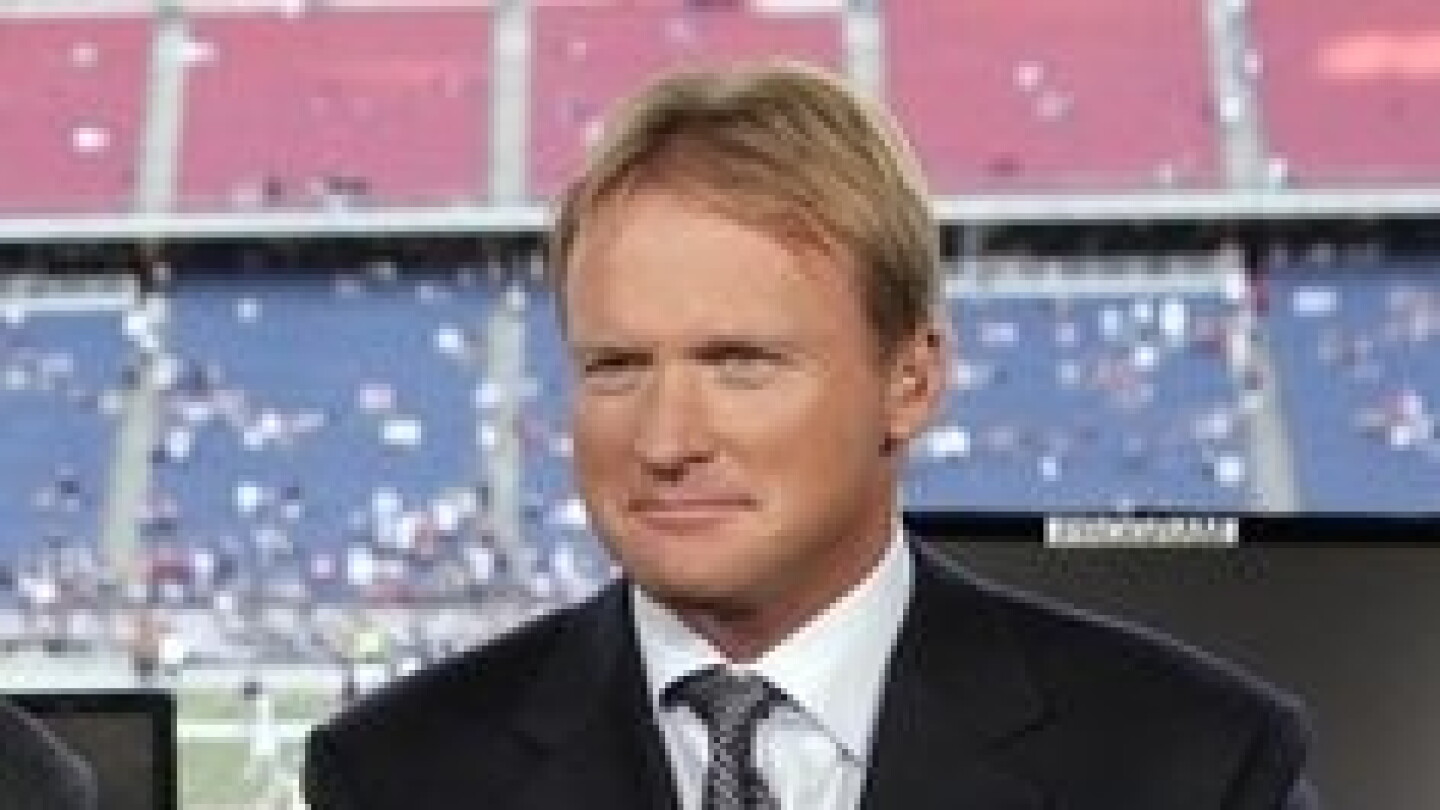 Jon Gruden will handle play-by-play for an NFL preseason game next month