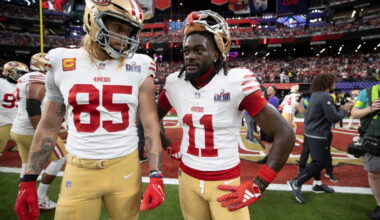 George Kittle links lingering Brandon Aiyuk issues to his 2024 contract negotiations