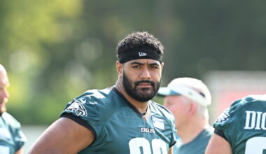 Jordan Mailata: If stadiums are grass for the World Cup, that should be bare minimum for us