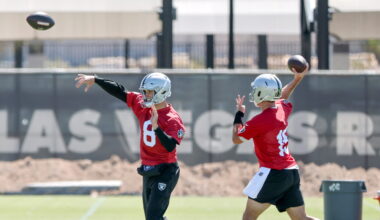 Fernando Mendoza: I'm competing with, not against, Kirk Cousins