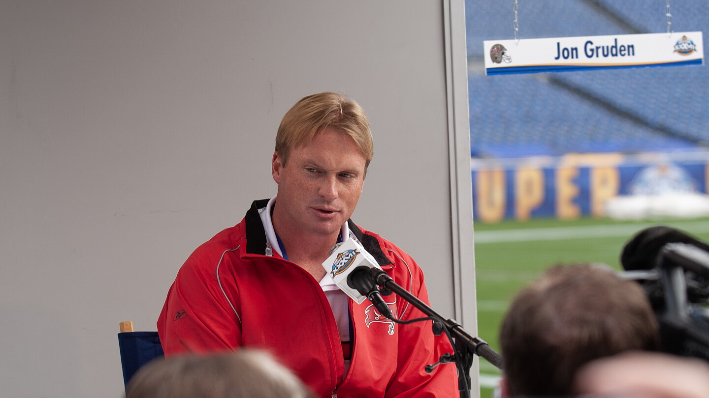 Jon Gruden and Ronde Barber will call Buccaneers-Chiefs preseason game