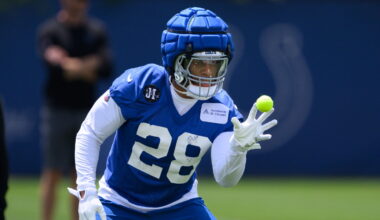 Colts want to "find ways to take some of that workload" off Jonathan Taylor
