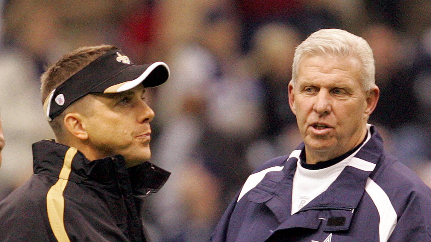 Bills Parcells still talks regularly to Sean Payton, Todd Bowles