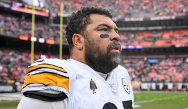 At age 36, Cam Heyward led the NFL in snaps at defensive tackle