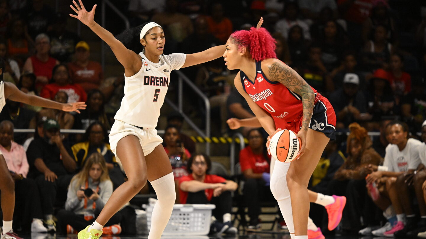Shakira Austin scores 21, Kiki Iriafen gets a double-double and the Mystics beat the Dream 81-76