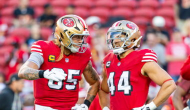 Kyle Juszczyk "feeling good" about having George Kittle back Week 1