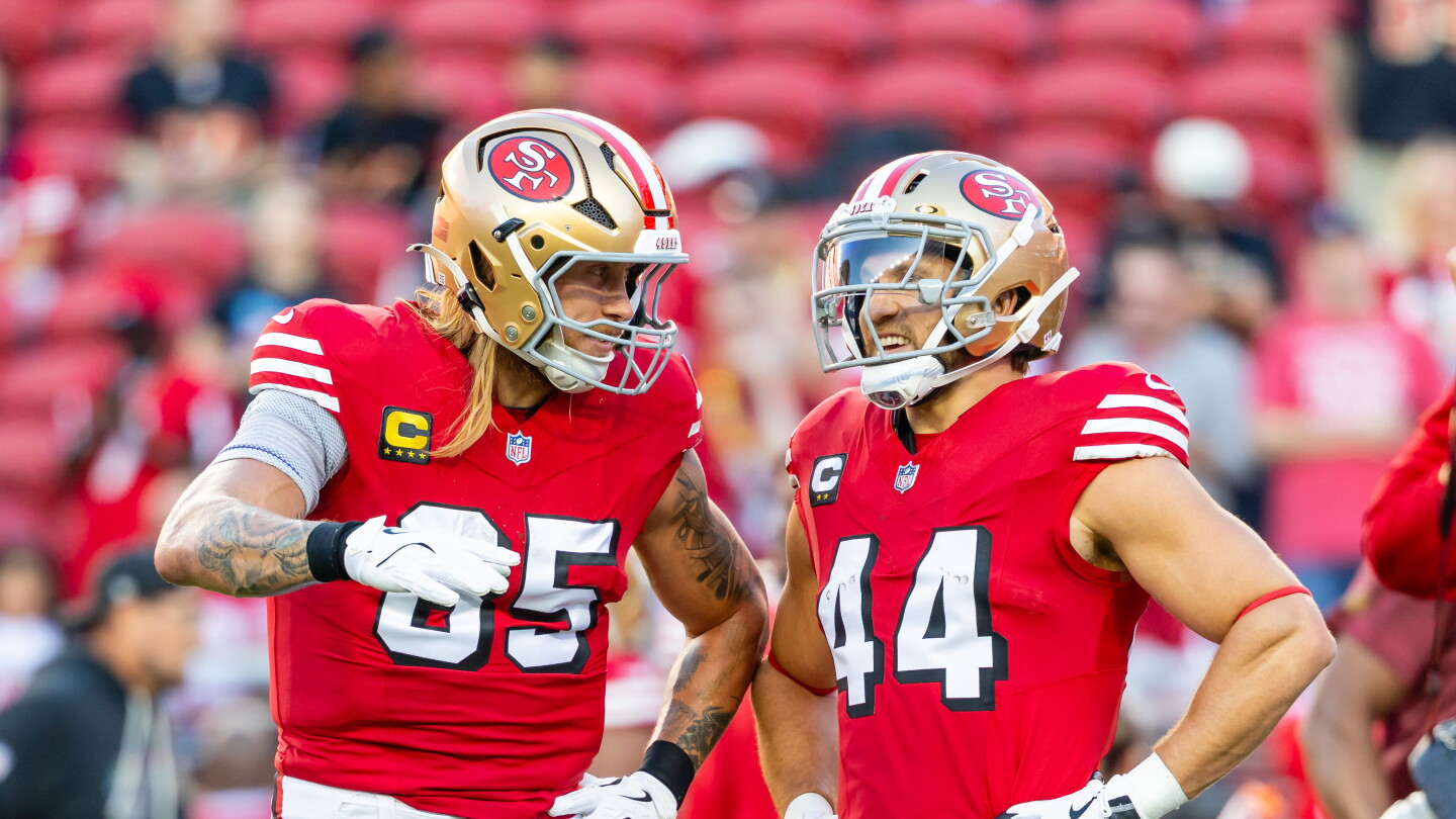 Kyle Juszczyk "feeling good" about having George Kittle back Week 1